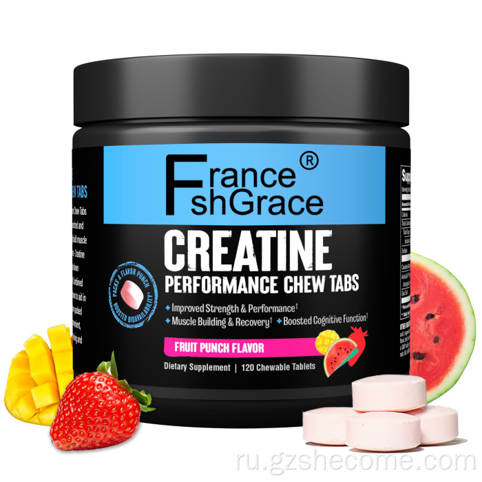 Моногидрат для улучшения поглощения удобных жевательных таблеток